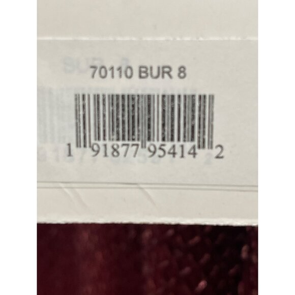 Mac Duggal Beaded Sleeveless Burgundy Formal Midi Dress  Size 8 NWT - Picture 10 of 11